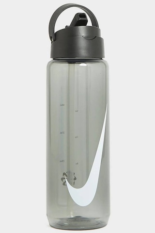 Nike Recharge Straw Pipet Bottle 24 Oz 0,71lt Bpa Free Bpa İçermeyen Pipetli Suluk Siyah Siyah