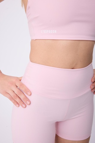 Hıghrıse Comfortflex Yüksek Bel Atletik Spor & Aktif Yaşam Şortu-2668 Pembe