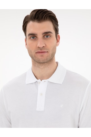 Pierre Cardin Erkek Beyaz Tişört Basic 50302561-vr013 Beyaz