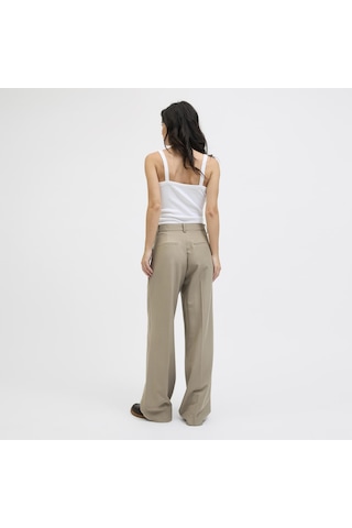 Jack & Jones Kadin Yüksek Bel Dokuma Pantolon - Ellis - 12248958 Brindle