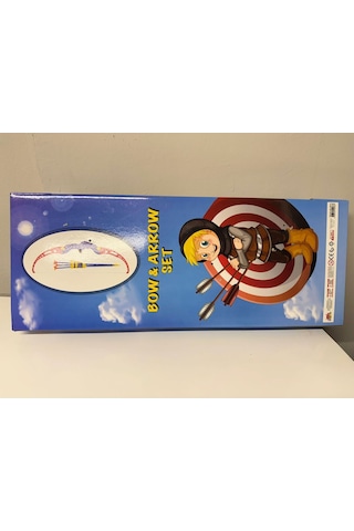 Ok Ve Yay Seti Çocuk Okçuluk Oyuncak Seti