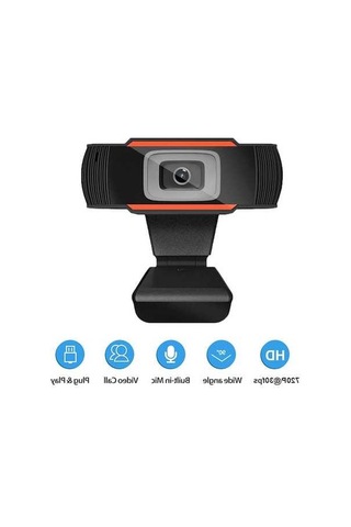 Didadodo 720p Web Kamerası Otomatik Odaklama Usb Web Kamerası Dahili Gürültü Azaltıcı Mikrofonu Dizüstü Bilgisayar Masaüstü İçin