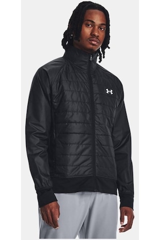 Erkek UA Storm Insulated Run Hibrit Mont 1380868-001 Siyah