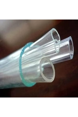 Luxhookahhouse 1/2 Şeffaf Su Hortumu 12 Mm Kalınlığında 25 Metre
