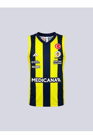 Fenerium Fenerbahçe Voleybol 2026/27 Adidas Çubuklu Jr Forma Lacıvert-sarı