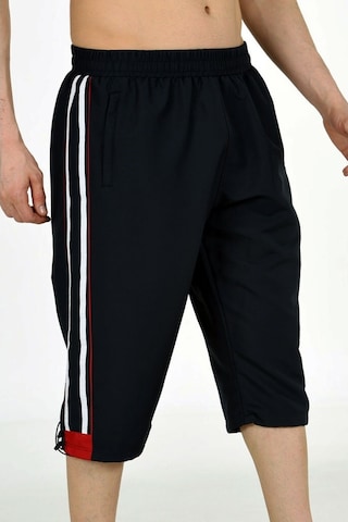 Enrıco Ferry Erkek Yanları Şeritli Büyük Beden Kapri Edy2388B