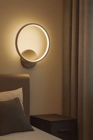 Aura Aplik Kahverengi Modern Tasarım - Hol - Banyo - Mutfak - Salon-yatak Odası Gün Işığı Led Aplik Kahverengi