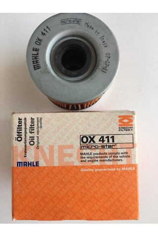 Mahle Yağ Filtresi Ox 411 Suzuki Gs 500