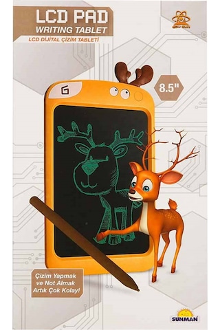 Geyik Şekilli 8,5 Lcd Dijital Çizim Tableti
