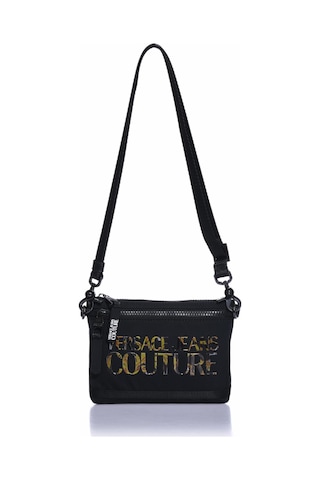 Versace Jeans Couture 74YA4B98-ZS394-M09 Siyah Erkek Omuz Çantası Siyah