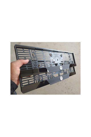 Volkswagen Kabartma Yazılı Mat Takmatik Pleksi Plakalık 2'li Set - 672831508