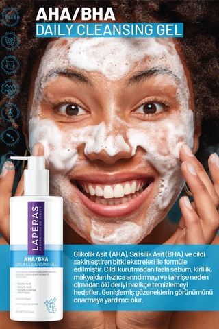 Akne Ve Sivilce Karşıtı Aha/bha Arındırıcı Günlük Temizleme Jeli 400ml