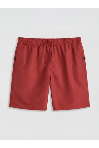 Lcw Swımwear Kırmızı Kısa Boy Erkek Deniz Şortu
