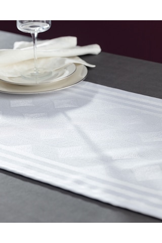 Madame Coco Mayenne Runner - Beyaz - 45x160 Cm 8684427113929 Beyaz