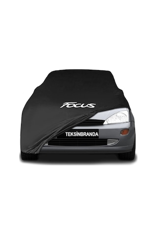 Ford Focus 1 Turnier 1995 - 2005 Siyah Kumaş Araba Brandası Logolu Penye Branda Oto Branda