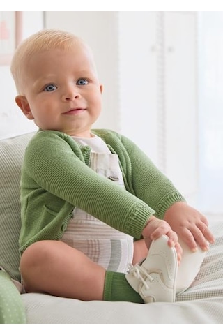 Mayoral Erkek Bebek Yeşil Örme Hırka 01380 Yeşil