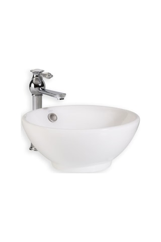 Eva Banyo Lena E-5030 Tezgah Üstü Porselen Lavabo