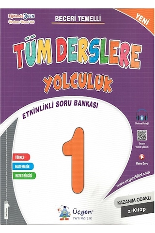 Üçgen 1.sınıf Tüm Dersler + Başarıya Yolculuk Yaprak Test