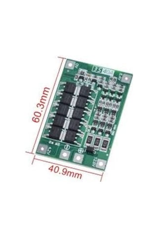 Gözeler 3s 40a Bms 12.6v 18650 Balanslı Pil Şarj Koruma Modülü