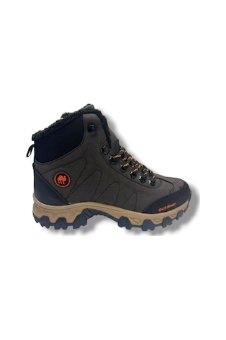 Jagulep 4057-26 Anatomik İçi Kürklü Outdoor Erkek Bot Kahve Oranj Kahverengi