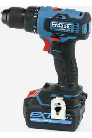 Erbauer EDD18-Li-2 18V 4Ah Tek Akülü Darbesiz Vidalama