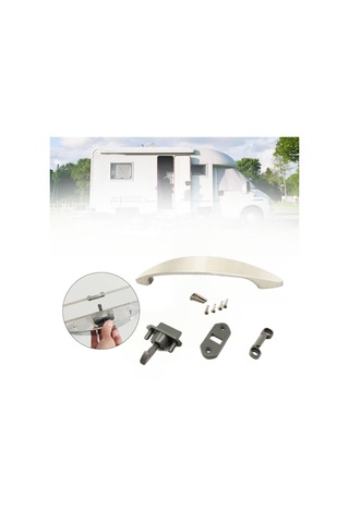 Suntek Karavan Çekmece Mandalı Ve Kolu Donanımı Tekneler Bej