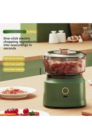 Zyzqstore Yeni Çok Fonksiyonlu Mutfak Makinesi Akülü Kıyma Aleti, Çok Renkli Çok Renkli