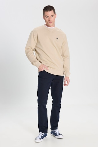 Wrangler Erkek Regular Fit Bisiklet Yaka Bej Sweatshirt - W242726614 Bej