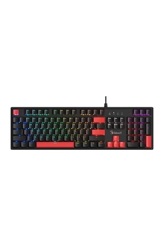 Bloody S510r Q Türkçe Mekanik Rgb Bmls Blu Fire Black Gamer Oyun Klavyesi