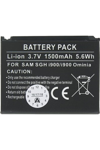 Samsung Uyumlu Sgh I900. I900 Omnia. Ab6538 Için Uygun Accucell Pil