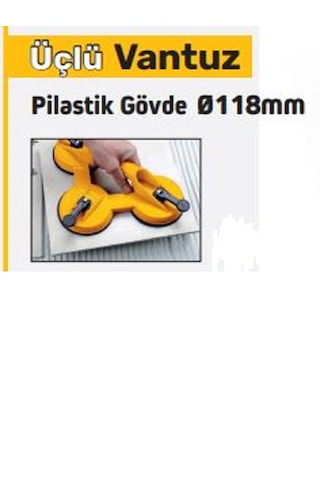 Sgs Vantuz 3 Lü Plastik