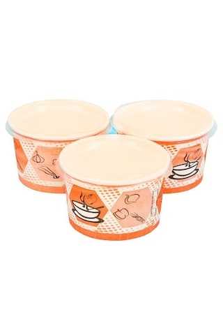 16 Oz Karton Çorba Kasesi+Kapak - 480Ml - 50 Adet
