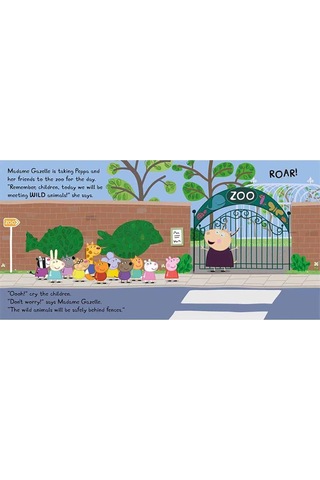 Peppa Pig: At the Zoo: A lift-the-flap book (Peppa Pig Lift the Flap Book)- Ladybirds