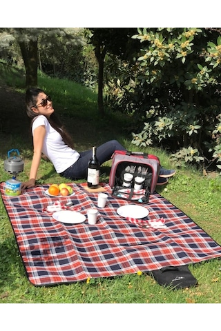 Campout Piknik Örtüsü Çoklu Renk