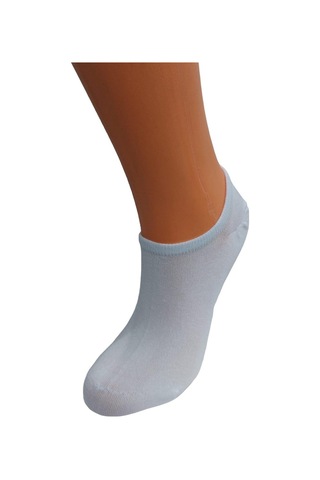 Kaliteli Modal Patik Kadın Çorap-beyaz Beyaz