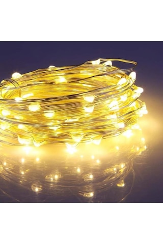 1/2|3|5|10| Metre Peri Led İnce Tel Pilli Dekoratif Led Işık Süs