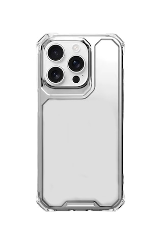 Apple Uyumlu iPhone 16 Pro Kılıf Lux Sararmaz Silikon Şeffaf Kapak Şeffaf