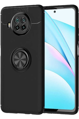 Xiaomi Mi 10T Lite 5G Kılıf Zore Ravel Yüzüklü Silikon Kılıf