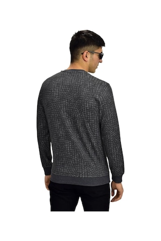 Erkek Spor Sıfır Yaka Sweatshirt R2264 Bgl-st03186 001