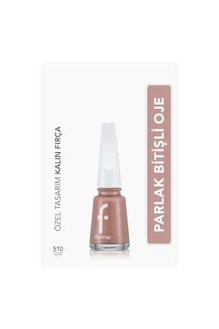 Flormar Nail Enamel Yüksek Pigmentli & Parlak Bitişli Oje Fne-510 Agate