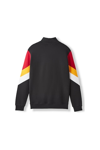 Gsstore Galatasaray Erkek Yarım Zip Hoodie E252116 Siyah