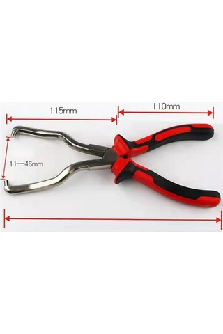 Homyl Kaldırma Hortumu Pense Araba Araç Tamiri Için Kırmızı