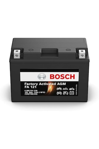 Bosch 12v 8 Ah Yt9b-bs Agm Akü Fa 121