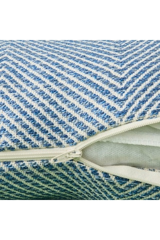 Evidea Soft Aldo Kırlent - Mavi - 50x50 Cm Mavi