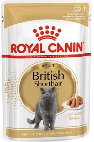 Royal Canin British Shorthair Pouch Yetişkin Kedi Konservesi 85 Gr