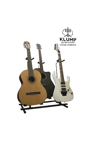 Klmp-02/03 Üçlü Gitar Sehpası / Üçlü Gitar Standı / Profesyonel