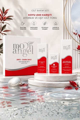 Anti Dark 3 Lü Cilt Bakım Seti Lekeli Ciltler İçin Temizleyici Jel, Tonik Ve Serum Seti