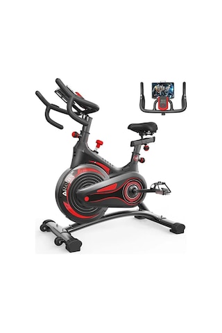 Premium Kondisyon Bisikleti Spinning Bike Egzersiz Aleti, Bluetooth + Uygulama