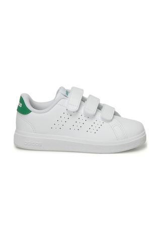 Adidas Advantage Base 2.0 Cf C Beyaz Kız Çocuk Sneaker 000000000102047787 Beyaz - Yeşil