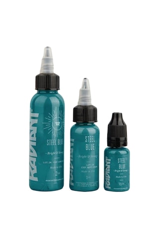 Steel Blue - Radiant Tattoo Dövme Boyası - 0,5oz/15ml
